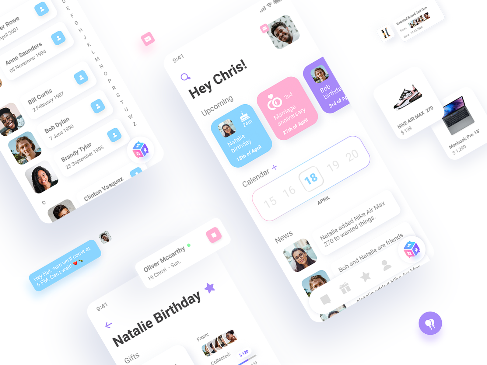 Wisheo App Design by Bogusław Podhalicz on Dribbble