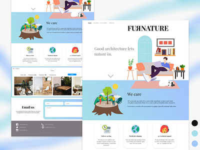 FURNATURE re-design UX/UI