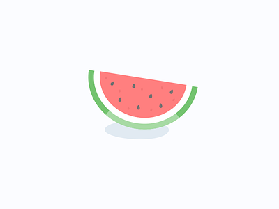 Watermelon cute fruit illustration vector watermelon