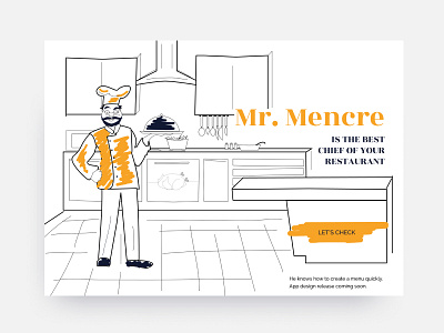 Mr. Mencre. Illustration design figma illustration vector