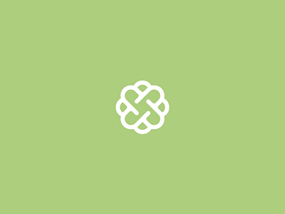 Cross / Flower Design cross flower logo mark monogram