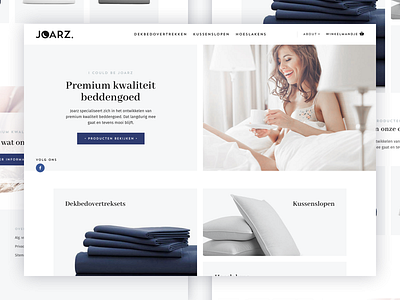 Joarz V2 - Work In Progress bed bedding layout sleep ui ux web webdesign website
