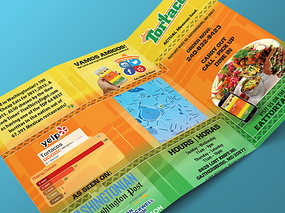 Tortacos Restaurant | Print Media - Brochure Design