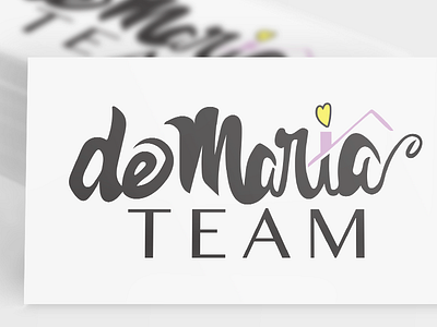 DeMaria Team / Real Estate Agent | Logo Design