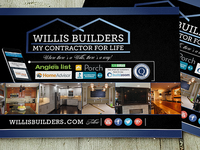 Willis Builders Inc Digital & Print Branding