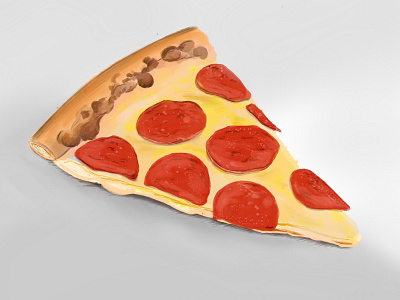 'Za Art digital art digital drawing digital painting ipad art ipad procreate maryland graphic designer painting pizza pizza art procreate za