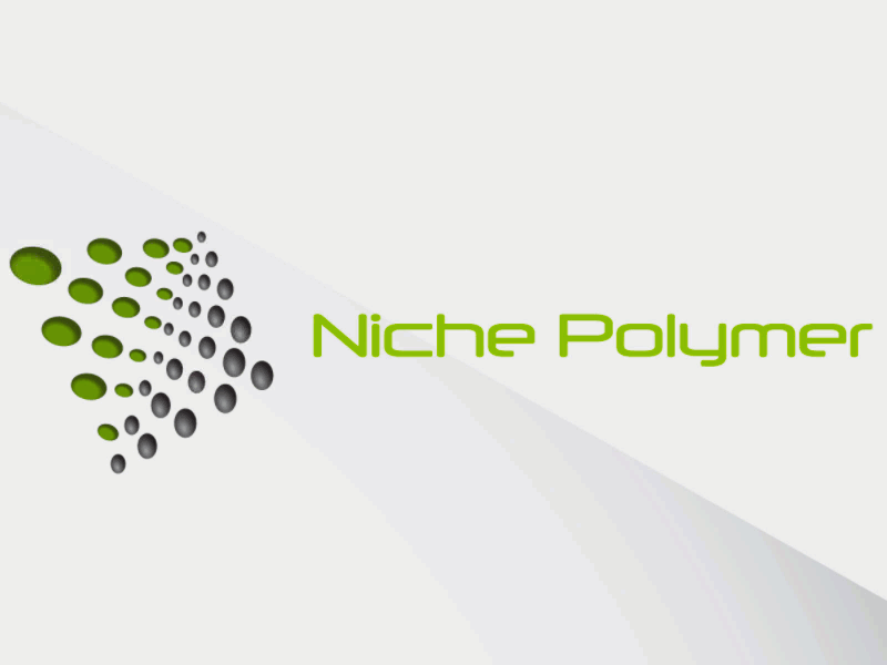 Niche Polymer Logo Animation animating animation branding animation logo logo animation logo motion graphics motion graphics pellets plastics pellets starting sequence