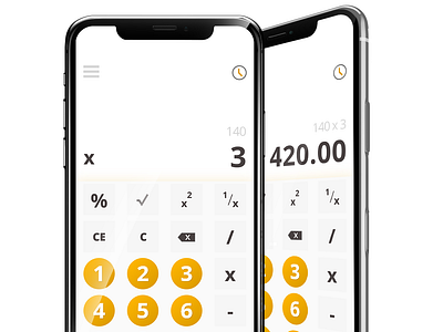 Daily UI #4/100 - Calculator ( Standard )