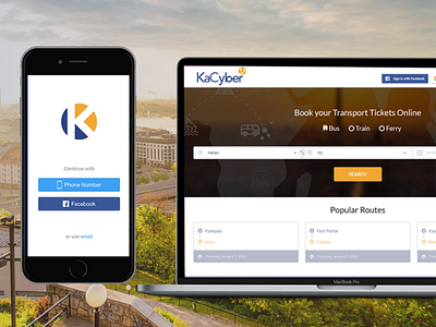 KaCyber - Ticket Booking Application