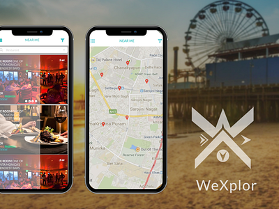 wexplore android app app app development design graphic design icon illustration ios app logo map native app navigation social app social network ux web website