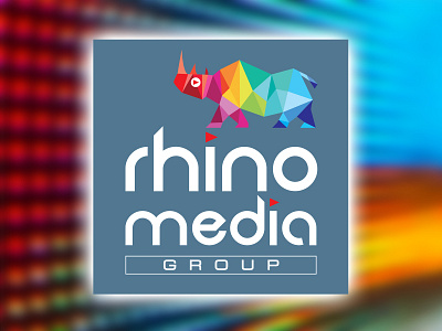 Rhino Media Group - Brand Identity branding logo design marketing collateral presentation design social media design