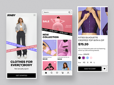 IRNBY — Fashion e-commerce app