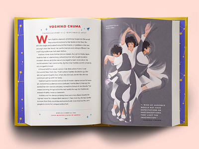 Rebel Girls: Yoshiko Chuma choreography contemporary contemporary dance dance girls graphic illustration texture women