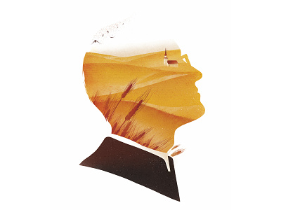 Priest book editorial editorial illustration graphic illustration portrait priest texture