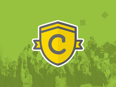 CollegeFrog Logo college logo shield
