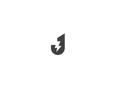 J Logo j logo lightning bolt logo