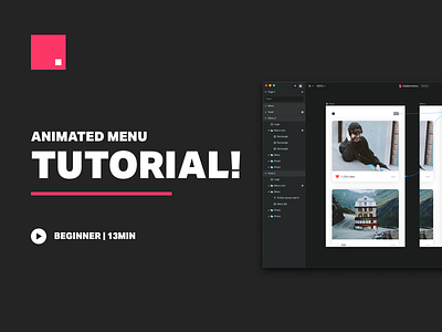 Invision Studio Tutorial - Animated Menu animated menu hamburger menu hidden menu invision studio invision studio tutorial studio tutorial tutorial animation