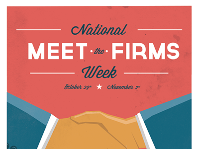 Meet the Firms Poster