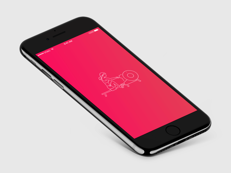 Dribbble exercise_rowing2.gif by DO&G HA