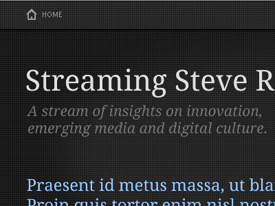 Streaming Steve R