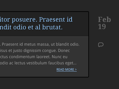 itor posuere blog date droid sans droid serif gray iconic stroke post ribbed satin texture