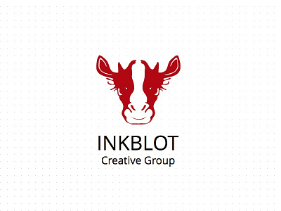 Inkblot cow fiction logo squarespace