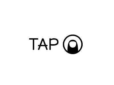Tap fiction finger logo squarespace tap