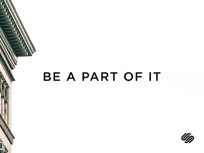 Be a Part of it jobs squarespace