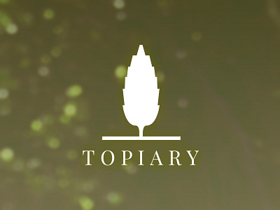 Topiary brunch fiction logo squarespace thenounnproject topiary tree