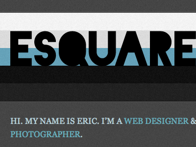 Blackout Test banner blackout esquareda free faces personal stripes typography