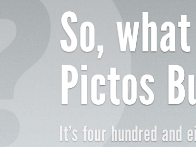 Pictos Bundle Submission