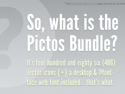 Pictos Bundle Tweak