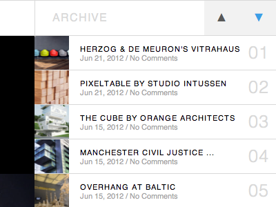 Archive List