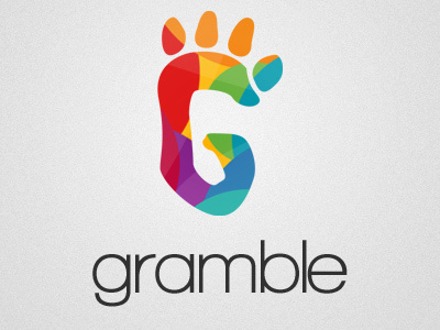 Gramble Logo Idea 3 branding color gaming gramble icon logo sketch