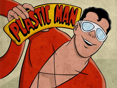 Plastic Man comic dc plastic man vector