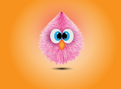 fluffy cartoon 3d animation 3d modeling animated branding illustration illustration vector icon logodesign vector