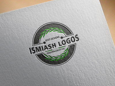 3D paper logo made by ismi_creations