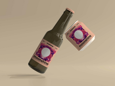 Moonshine Label design