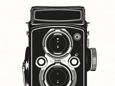 Camera Letterpress Print by blush°° on Dribbble