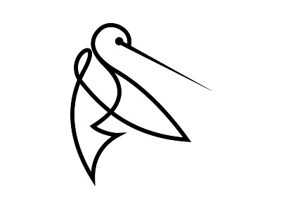 acupuncture acupuncture bird line logo simple
