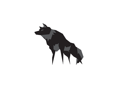Dark Wolf Media concept design logo media wolf