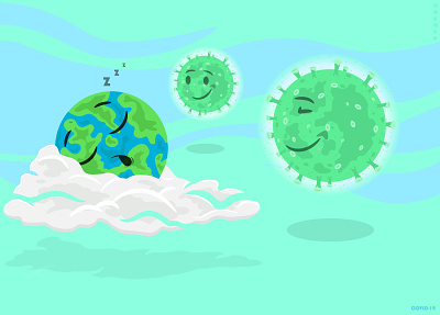 Its time to Recover! art china coronavirus covid 19 covid19 creativity design earth illustration illustrator