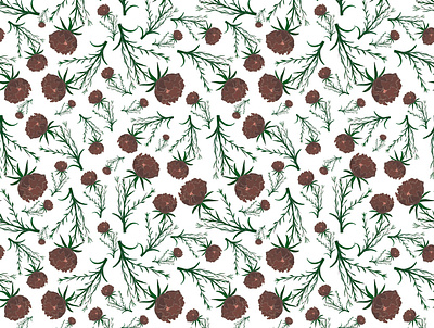 Pattern art design digitalart fabric flower illustration pattern plant print textile