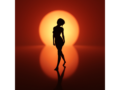 Silhouettes 3d art artwork cg cgart cinema4d colors concept design illustration light