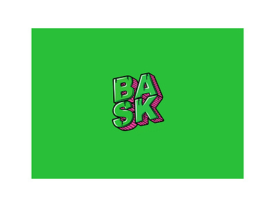 Branding BASK branding and identity branding concept branding design concept icon identity design logo