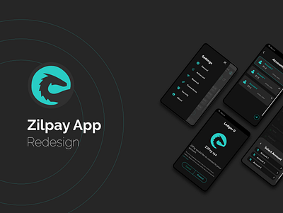 Zilpay App Redesign adobe xd affinity designer affinitydesigner animated app app design application branding interaction redesign ui ux