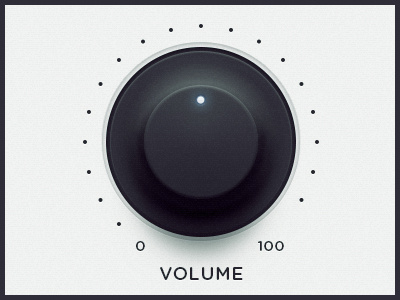WEGA 51K UI — Volume button dial ps ui ux volume wega