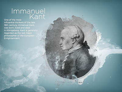 Kaliningrad App Immanuel Kant education illustration imannuel ios ipad kant presentation