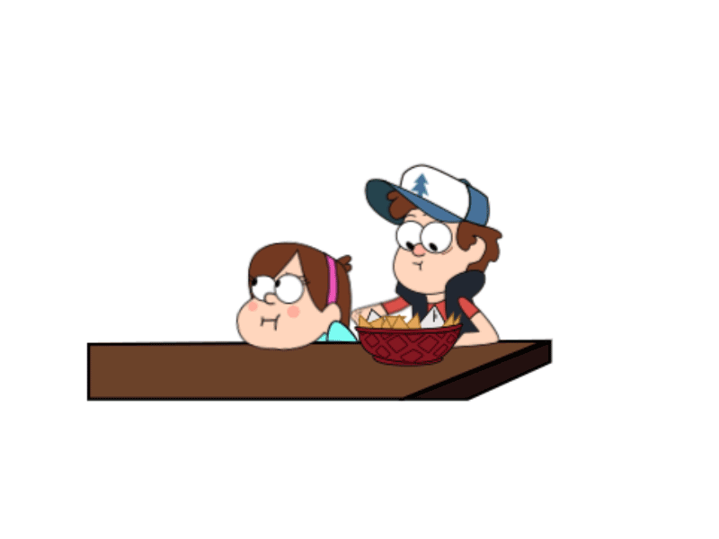 Gravity Falls ! Shot №4 after effects animation cartton gravity falls illustration motion motion design