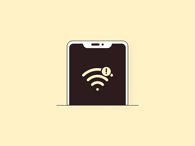 Wireless Connection Illustration design illustration ux vector wifi